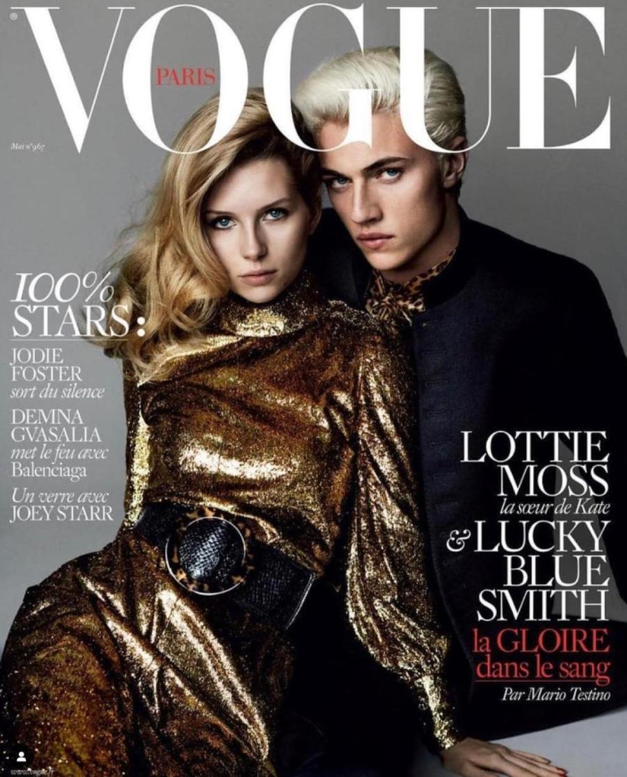 Лотти Мосс на обложке Vogue Лотти Мосс на обложке Vogue